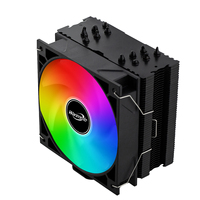 Nuevo y Popular Radiador de Aluminio con 6 Tubos para CPU Intel, Venta Directa de Fábrica, Enfriamiento Líquido para Computadoras de Escritorio