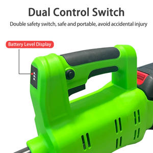 Draadloze Mini-Graafmachine Met Grasmaaier 40V 8000 Rpm Borstelloze Wosai Sneeuwblazer Machine Ventilator Vacuüm Elektrisch Tuingereedschap - Product Image 4