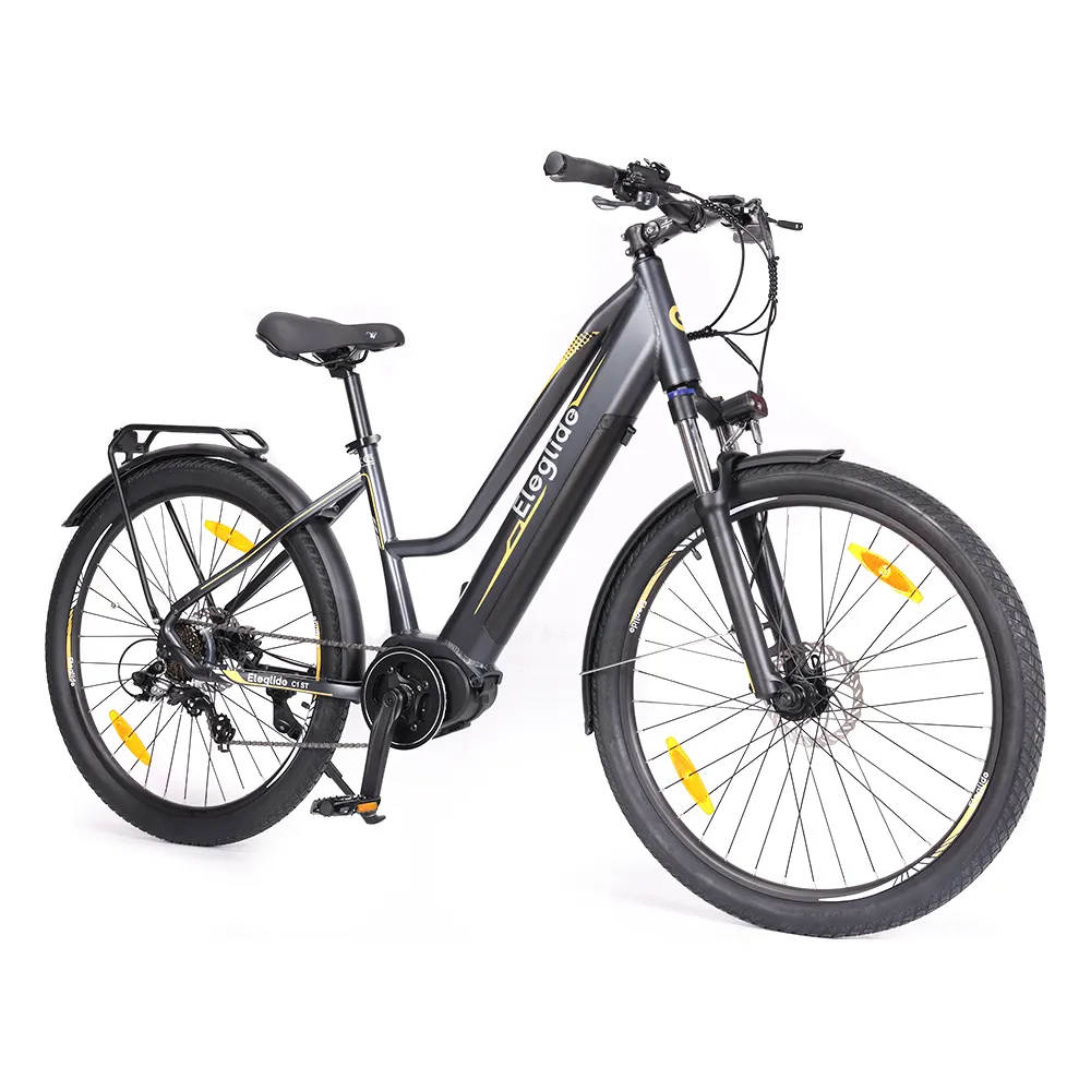 Eleglide C1 ST 27.5 inch 14.5Ah Trekking Mid-Drive Motor Bike electric city bike For The Adult