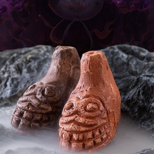 Aztec Pure Clay Whistle Parody Scream Decompression Pottery Horror Prank Novel Toy - Product Image 6