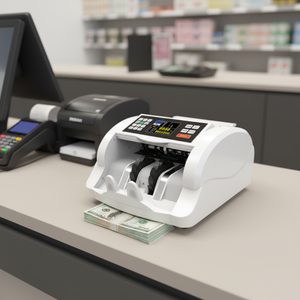 Compteur d'argent de qualité professionnelle avec écran LCD à écran latéral UV/MG 3088 avec vitesse 900 pièces/min pour les familles ou les marchés - Product Image 5