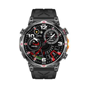 <span class=keywords><strong>Smartwatch</strong></span> KC93 2025 AMOLED <span class=keywords><strong>GPS</strong></span> Impermeabile 3ATM Batteria 650mAh, Fitness <span class=keywords><strong>Tracker</strong></span> con Torcia e Bussola - Product Image 5