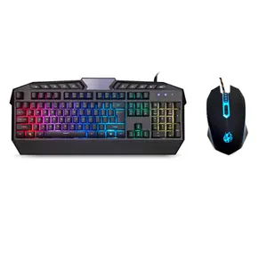 Cabo de Combinação Teclado e Mouse Jogo Produtos 2.4G USB Tecnologia de Status Quo Multimídia Estilo de Botão Escritório de Origens