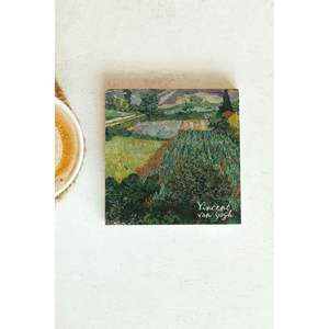 Juego de Posavasos Individuales de la Serie Vincent Van Gogh, Diseño Cuadrado 148, para Regalo Empresarial o Promocional - Product Image 1