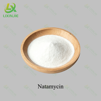 Natamycine E235 fermentée naturellement CAS7681-93-8, inhibiteur de levure, conservateur de surface pour fromages, yaourts et produits laitiers