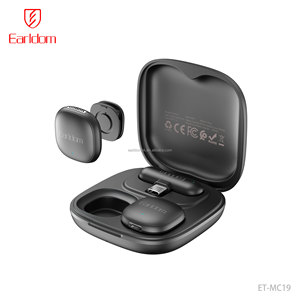 Earltom Mini ProfessionalワイヤレスLavalierミニマイクiPhone用<span class=keywords><strong>Android</strong></span>ライブストリーミングゲームレコーディングインタビューVlog - Product Image 1