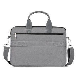 Sac à bandoulière portable en polyester pour ordinateur portable, mallette d'affaires élégante unisexe, 15,6 pouces, style vintage pour femme - Product Image 5