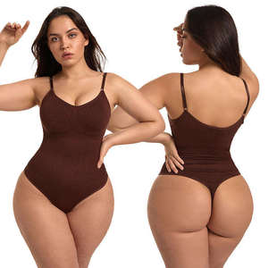 Body gainant amincissant pour femme avec contrôle du ventre et fermeture à boutons-pression à l'entrejambe, gaine amincissante, gaine de maintien de la taille, sous-vêtement amincissant pour femme - Product Image 4
