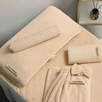 Serviettes de salon Yicheng à séchage rapide et très absorbantes, bandeaux pour cheveux, serviettes de spa et jupes de bain avec logo personnalisé pour la beauté