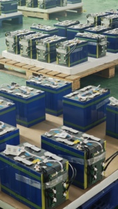 แบตเตอรี่ลิเธียมไอออน 12V 300Ah พร้อมระบบจัดการแบตเตอรี่ 200A (BMS) LiFePO4 สำหรับระบบโซลาร์เซลล์บ้าน ชุดแบตเตอรี่ Lifepo4 - Product Image 1