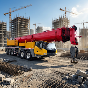 Grue sur camion NMSany STC3000C8-8 de 300 tonnes, modèle 2024, quasi neuve, faible nombre d'heures de travail, flèche à 8 sections de 90 m, contrepoids complet de 73,5 t - Product Image 4