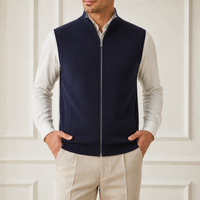 Herren-Strickpullover aus 30% Wollmischung, Maschinenwaschbar, Antistatisch, Zweifarbig mit Tuckstich, Rundhalsausschnitt, Warm, Direkt vom Hersteller, Individuell Anpassbar