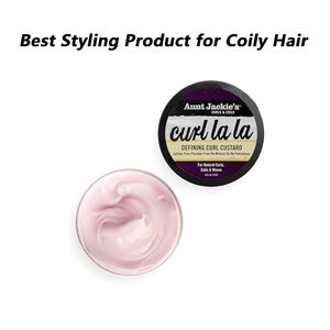 Sıcak satış hindistan cevizi yağı kıvırcık saç nemlendirici büküm ve kilit jel Shea yağı doğal saç Curling jel saç tedavisi için - Product Image 2