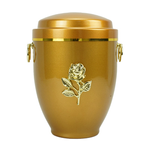 Urna Cineraria in Metallo Stile Americano per Animali Domestici, Nuovo Design per Ceneri di Animali, Articoli Funerari per Memoriali di Animali - Product Image 2