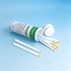 Bandelettes <span class=keywords><strong>de</strong></span> test <span class=keywords><strong>de</strong></span> la teneur en sulfate <span class=keywords><strong>de</strong></span> <span class=keywords><strong>cuivre</strong></span> dans l'eau (0-300 mg/L) <span class=keywords><strong>pour</strong></span> <span class=keywords><strong>piscine</strong></span>, aquarium, eau <span class=keywords><strong>de</strong></span> bassin - Product Image 2
