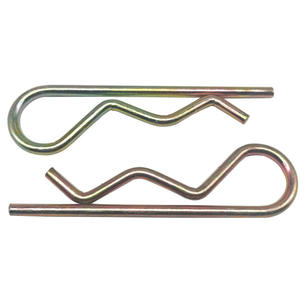 1.2-10mm acier à ressort galvanisé B Type Clip Pins Spring Locking R Goupilles fendues - Product Image 4