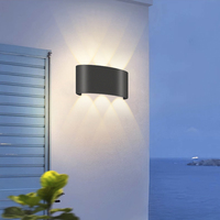 Offre Spéciale applique LED moderne éclairage élégant étanche en aluminium mural escalier extérieur mur pendentif lumières