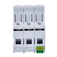 Dispositif de protection contre les surtensions VOZWEI VPD1500-40 3P 3 pôles T1+T2 DC 1500V DC1500V 40kA 20kA SPD pour système solaire, panneau photovoltaïque