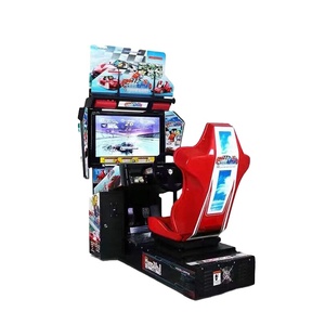 เครื่องเล่นเกมแข่งรถ 3 มิติ สำหรับเด็ก ใช้เหรียญ 220V ตัวเครื่องโลหะ รับประกัน 1 ปี สำหรับเด็กทุกวัย - Product Image 2