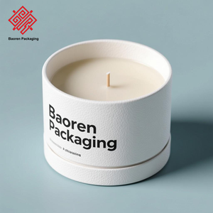 BAoren กล่องบรรจุน้ำหอมทรงสี่เหลี่ยมคางหมูพิมพ์ UV สี่สีบอร์ดสีเทาแข็งรีไซเคิลได้เป็นมิตรกับสิ่งแวดล้อม - Product Image 2