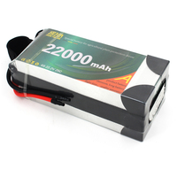 Batterie LiPo 25C grande capacité 20000mAh 22.2V 11.1V, packs de batteries personnalisés pour drones, batteries industrielles pour UAV, batteries de véhicules