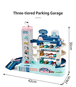 <span class=keywords><strong>Garage</strong></span> de stationnement et circuit de voitures jouets pour enfants de 5 étages, de haute qualité et dernier cri - Product Image 5