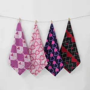 Кухонные полотенца из хлопка с принтом на заказ | Салфетка из льняной смеси | Небольшая поставка для заказа - Product Image 5