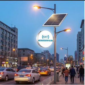 KHT OD=30 Solar Backlight <b>Box</b> <b>Advertising</b> Board Overall-Lit Aluminum <b>Lighting</b> IP65 Rating KHT-3210-OD30 Outdoor Solar Power Oper - Product Image 2