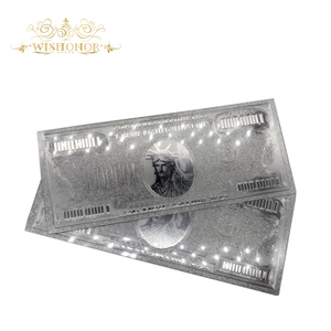 Billete de 1 Millón de Dólares Americanos en Plata, Bañado en Plata de 24k, para Colección - Product Image 3