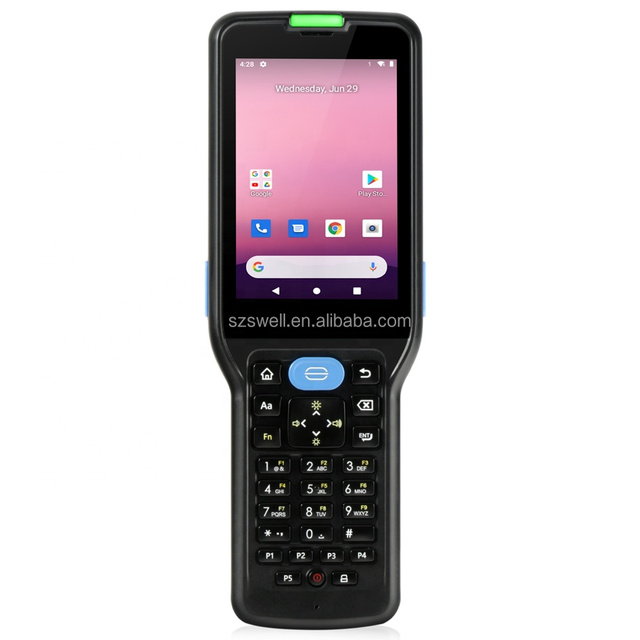 4gb Ram 64gb Rom 3.5inch Full Numeric Keypad Android12 Indoor Location Option Rugged Waterproof 4G LTE Mobile Pda Phone