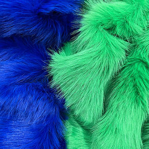 RTS 100% полиэстер 35 мм длинный ворс плюшевая ткань для сумки/игрушек - Product Image 4