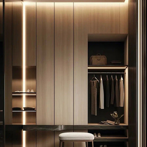 Armoire autoportante moderne écologique en <span class=keywords><strong>OSB</strong></span> E0 avec jointement à la colle PUR pour la maison, la chambre d'enfant, le salon et la salle à manger - Product Image 2