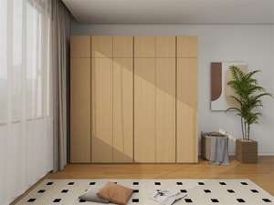 Armadio Moderno Eco-Friendly per Camera da Letto - Mobili Modulari con Pannelli in Legno Massello Laminato, Grande Capacità e 5+ Cassetti - Product Image 5