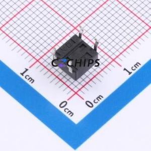 TS-1095PD-A6B2-D2 Tactile <b>Switch</b> Through hole-4P,6x6mm <b>Switch</b> Single Pole Single Throw Round Button 1.8N Through Hole - Product Image 2
