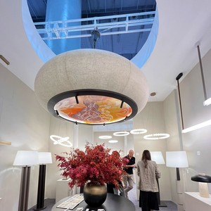 Chinese Style Round Chandelier Led Anti Glare Hotel Restaurant <b>Lighting</b> Fixture 220V - Product Image 3