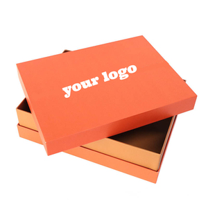 Customized Logo Cardboard Lid Box Remove 2 Piece Sturdy Gift Box Manufacturing
