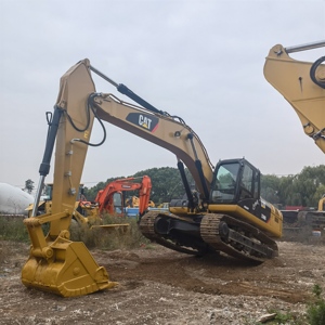 Excavatrice sur chenilles hydraulique Caterpillar 320/320D/320D2 d'occasion disponible, 30 tonnes, CAT 330D, matériel de construction - Product Image 3
