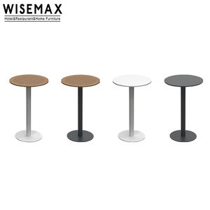 WISEMAX – ensemble de meubles d'extérieur en métal, pieds hauts en rotin, chaise de bar et <span class=keywords><strong>table</strong></span> en <span class=keywords><strong>bois</strong></span> pour restaurant bar, vente en gros - Product Image 6