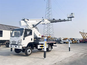 ISUZU 4X2 4X4 New Diesel Aerial Work <b>Platform</b> <b>Truck</b> 27m 31m Insulated Bucket Power Maintenance Vehicle - Product Image 6