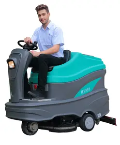 New Deign portable automatic HY85B Ride-on Floor Scrubber Dry washing machine for public area/ hotel