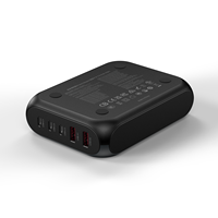 188W super charge PD GaN PC chargeur de bureau ignifuge 3C2A 5 ports cargadores portables avec prise EU US UK AU