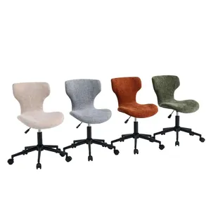 Adjustable <b>Velvet</b> Swivel <b>Office</b> <b>Chair</b> Modern Ergonomic Fabric Desk for Home Adjustable <b>Velvet</b> Swivel <b>Office</b> <b>Chair</b> Modern Ergonom - Product Image 4