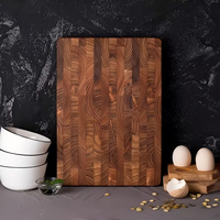 Tabla de cortar de madera natural, tabla de madera creativa para barbacoa, camping, presentación de filetes, tabla de cortar de madera de teca