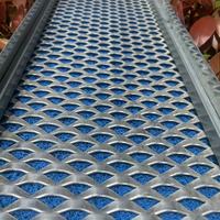 Tuyau de gravité de type écaille de poisson 100*25cm en acier galvanisé de 2mm, sans alimentation électrique, pour le lavage de l'or placer en ruisseau