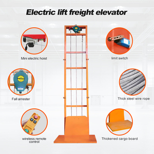 Elevador de Tijera Hidráulico de Acero para Interiores y Exteriores, Económico y de Gran Venta, Personalizado de <span class=keywords><strong>3m</strong></span>, 6m, con Capacidad de 500kg y Control Remoto - Product Image 1