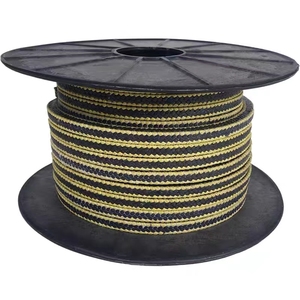 Aramid <span class=keywords><strong>Graphite</strong></span> <span class=keywords><strong>PTFE</strong></span> hỗn hợp dệt đóng gói nhiệt độ cao và áp suất cao niêm phong đóng gói - Product Image 3