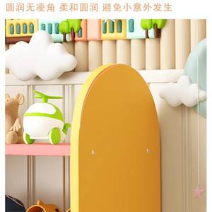 Children's <b>Shoe</b> Rack 3 Layers Colorful <b>Space</b> <b>Saving</b> <b>Storage</b> For Kids Room Entryway - Product Image 2