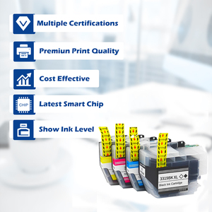 Hộp Mực Cao Cấp ShinColor LC3317 LC3319xl Dành Cho Máy In Brother <span class=keywords><strong>MFC</strong></span> J5330DW J5730DW J6530DW J6730DW <span class=keywords><strong>J6930DW</strong></span> - Product Image 4