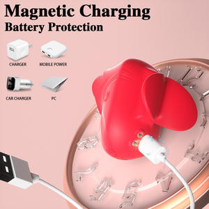 Masseur personnel portable avec ventouse, léger, à prise ergonomique, pour la relaxation corporelle des femmes, confort quotidien - Product Image 4