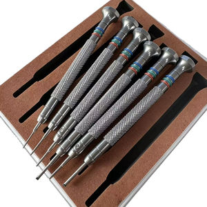 Le jeu de <span class=keywords><strong>tournevis</strong></span> de haute qualité de 6 pièces convient aux outils spéciaux de l'horloger RLX tels que 3135 2135 - Product Image 1